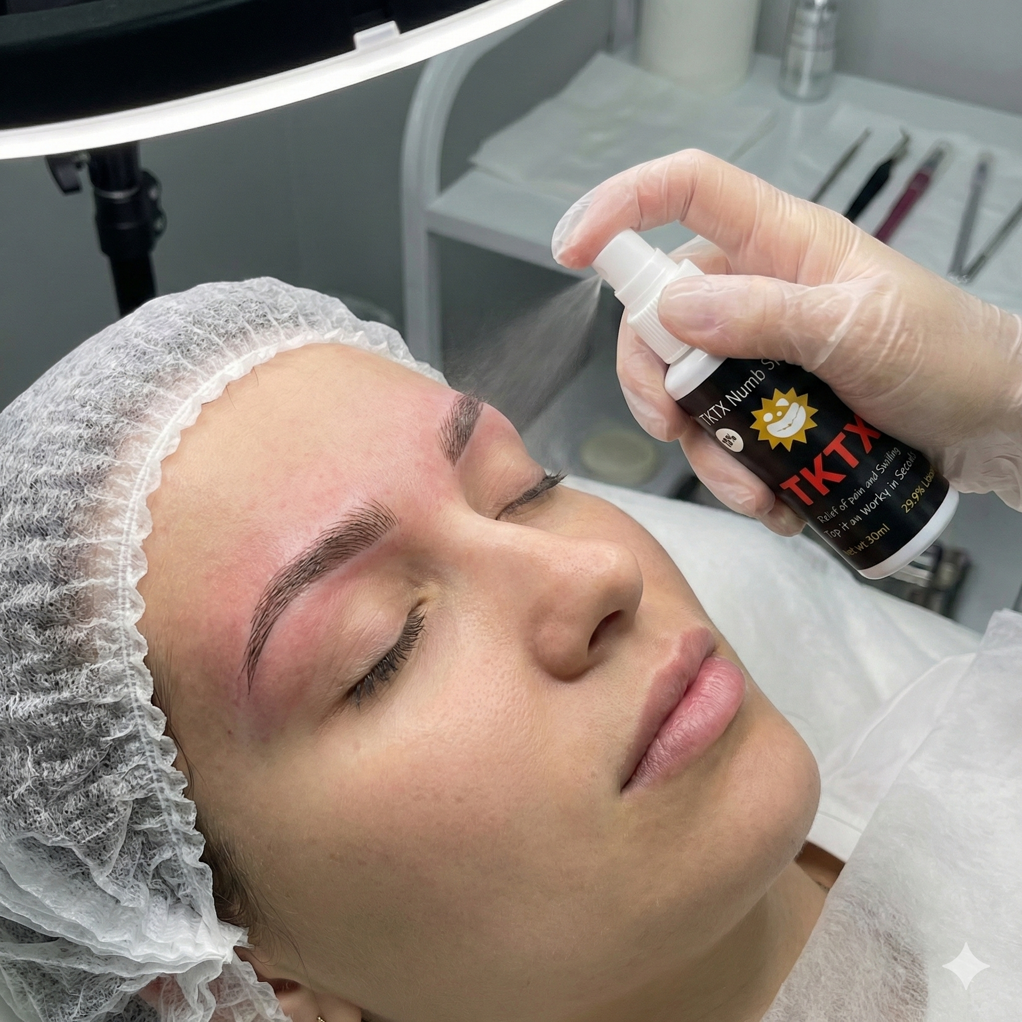 ✅ TKTX SPRAY 30 ml PENDANT les TATOUAGES | MICROBLADING | MAQUILLAGE PERMANENT🤩