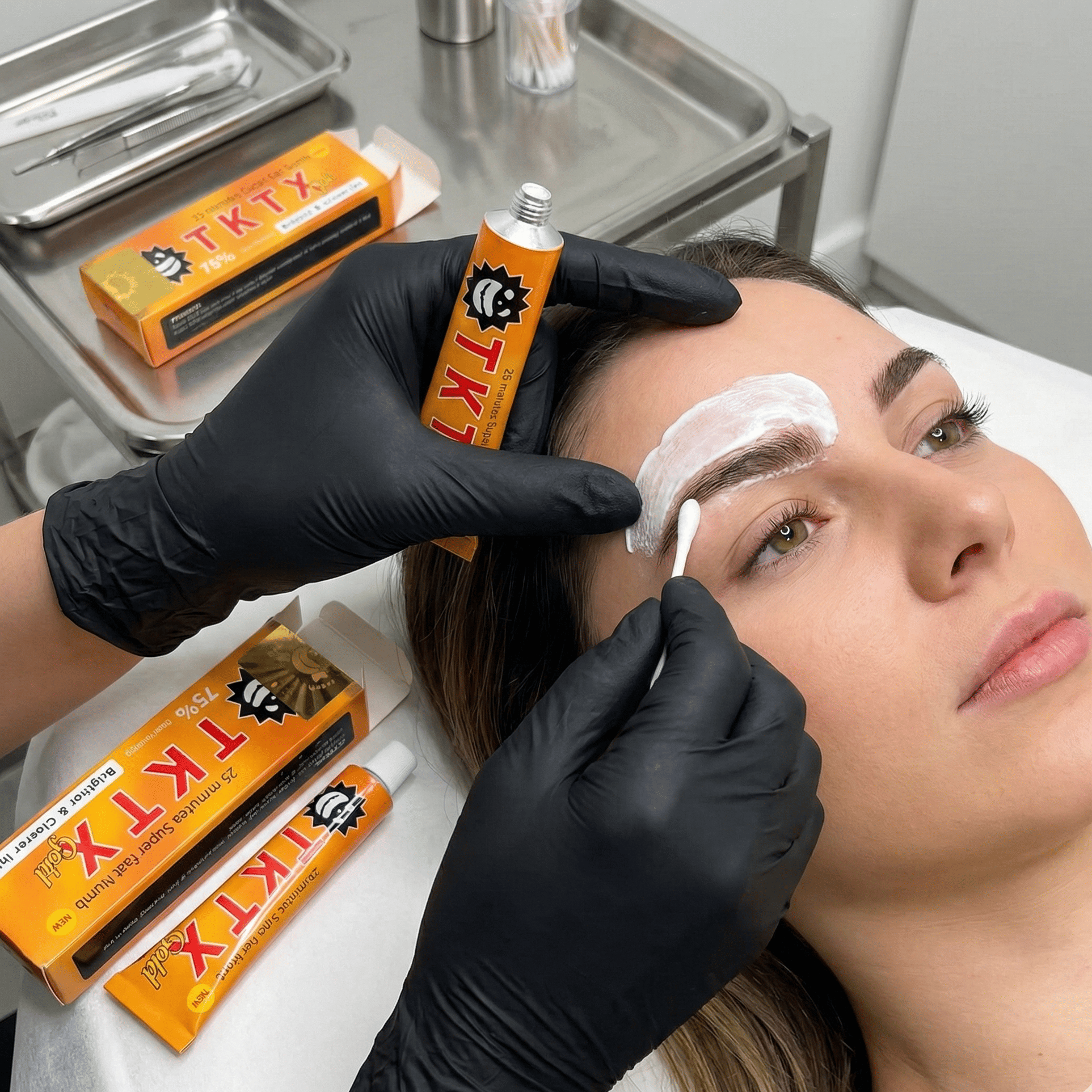 Otre Crème la plus PUISSANTE TKTX GOLD 75% POUR TATOUAGE | ÉPILATION | PERÇAGE | LE MICROBLADING