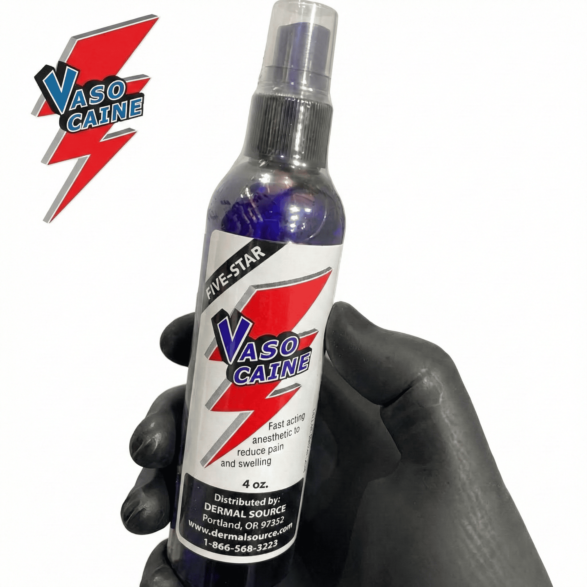 ✅ VASOCAINE SPRAY pour plaies ouvertes TATOUAGES | MICROBLADING | MAQUILLAGE PERMANENT 🤩 120ml