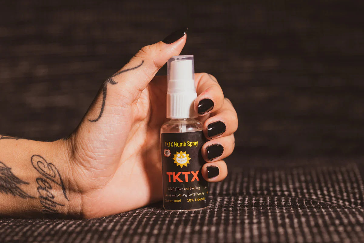 ✅ TKTX SPRAY 30 ml PENDANT les TATOUAGES | MICROBLADING | MAQUILLAGE PERMANENT🤩