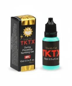 CRÈME ANESTHÉSIQUE TKTX GOLD 🤩 Pack 5 – Offre Limitée 9 ✅ TKTX GEL ANESTHÉSIQUE 15 ml PENDANT les TATOUAGES | MICROBLADING | MAQUILLAGE PERMANENT🤩