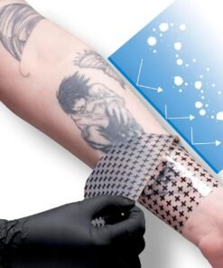 Seconde Peau : 5 feuilles médicales imperméables pour tatouage, pour éviter les infections, les démangeaisons ou la perte de couleur. Protection contre les bactéries, les salissures, l’eau et les frottements avec les vêtements 🛡️